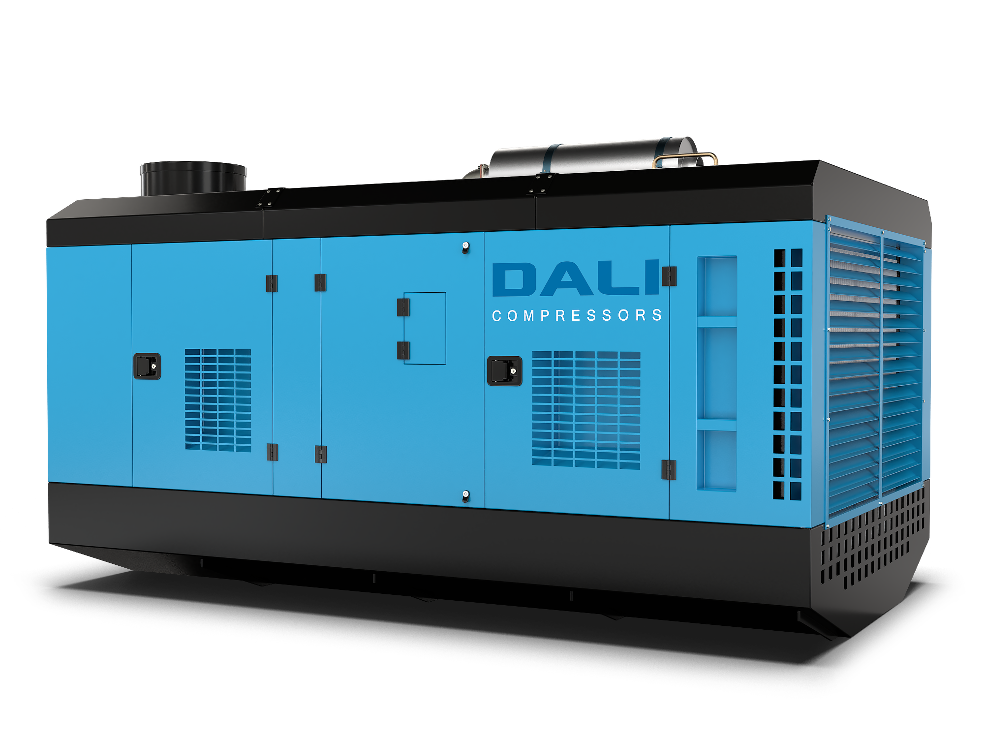 Передвижной дизельный компрессор Dali DLCY-26/25B (Cummins)